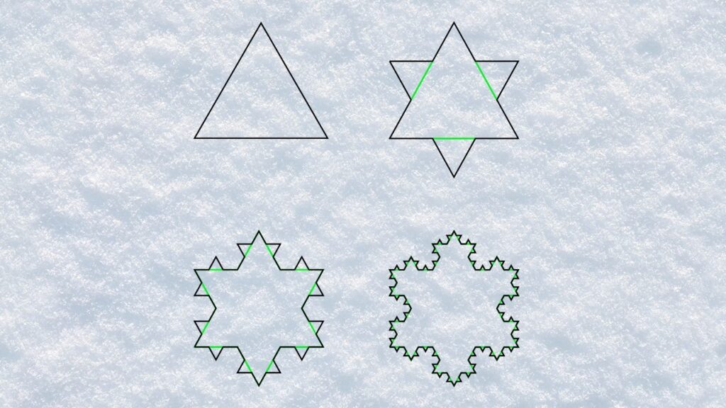 snowflakes frattale
